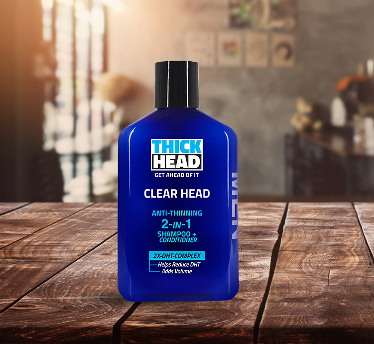 CLEAR HEAD Anti-Thinning Shampoo & Conditioner  Product by THICK HEAD™
