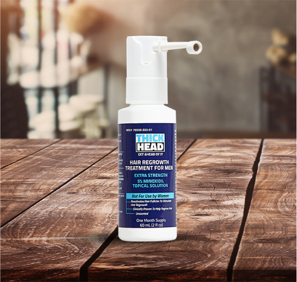 Hair Regrowth Treatment for Men Product by THICK HEAD™